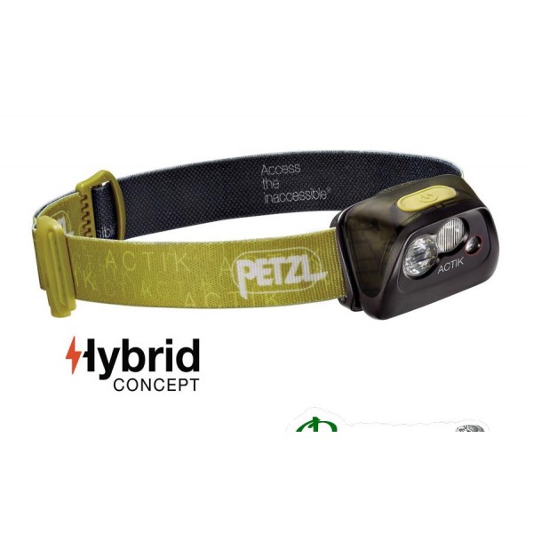 Фонарь налобный Petzl ACTIK green