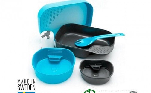 Набор посуды Wildo CAMP-A-BOX COMPLETE light blue 7 предметов