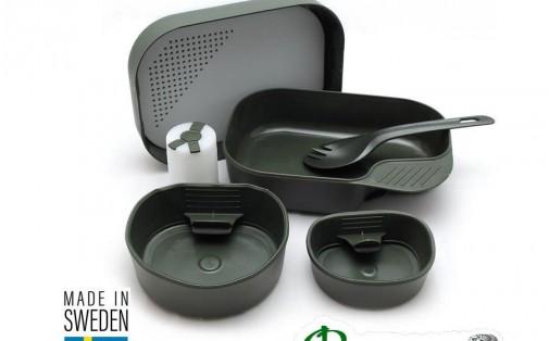 Набор посуды Wildo CAMP-A-BOX COMPLETE olive green 7 предметов
