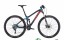 Велосипед мужской двухподвес FELT EDICT 3 matte carbon (red, blue) L