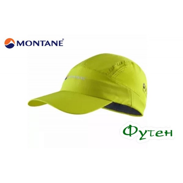 Кепка летняя Montane CODA CAP laser green ONE SIZE