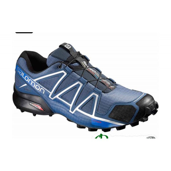 Кроссовки для бега мужские Salomon SPEEDCROSS 4 slateblue/BK/blue yon