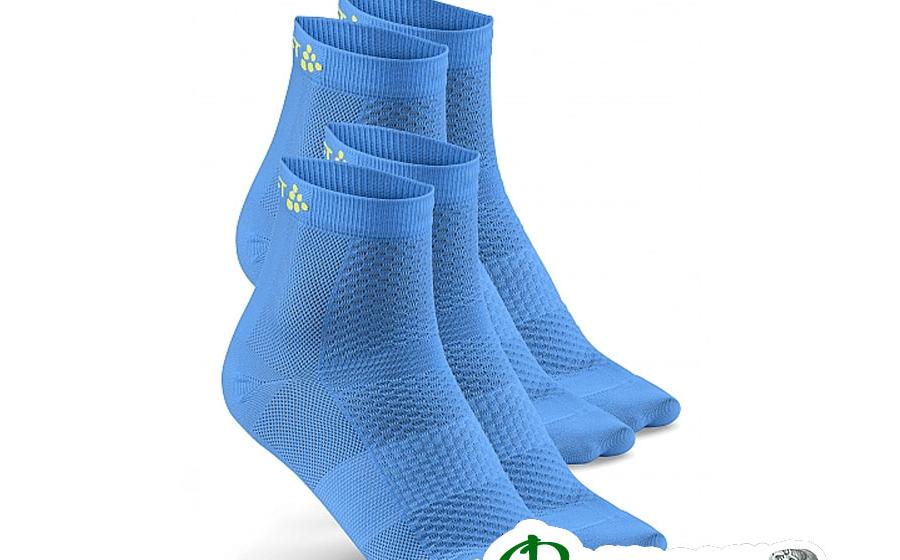 Носки Craft STAY  COOL MID 2-PACK Sock ray/race 2 пары в комплек