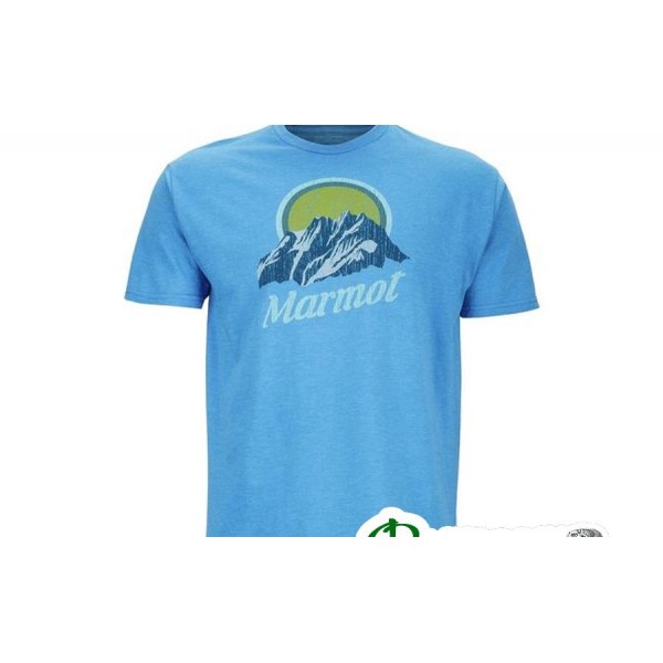 Футболка мужская Marmot PIKES PEAK TEE SS royal heather