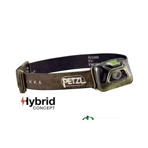 Фонарь налобный Petzl TIKKA green