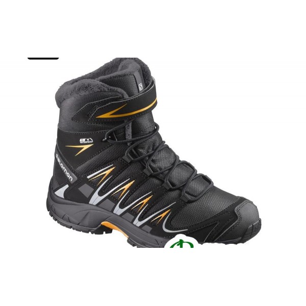 Ботинки детские Salomon S XA PRO 3D WINTER TS CSWP J bk/indi