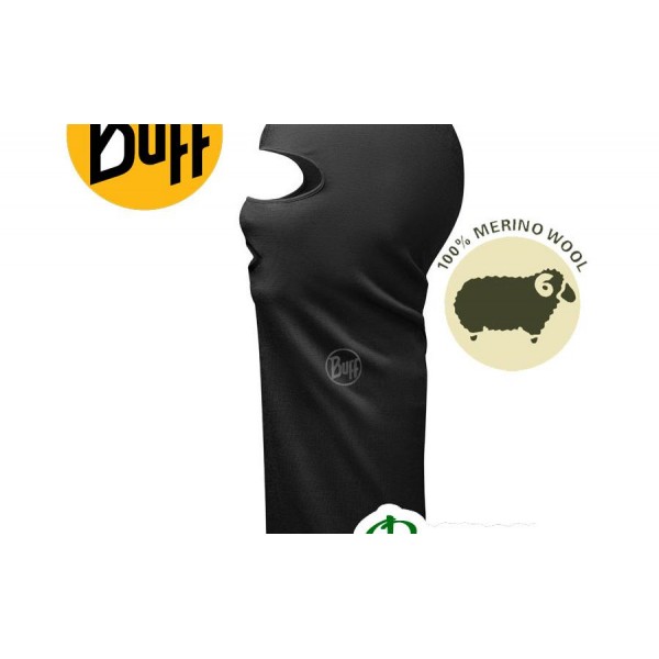 Балаклава Buff MERINO WOOL BALACLAVA black