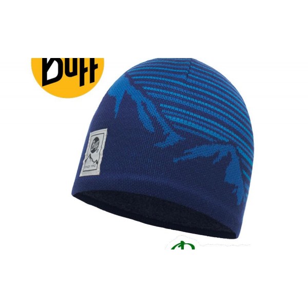 Шапка Buff KNITTED & POLAR HAT LAKI blue ink