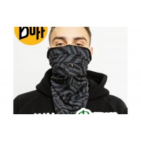 Повязка бандана Buff POLAR BANDANA op grey graphite/black