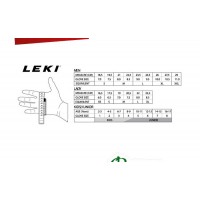 Перчатки зимние Leki SHAPE FLEX S GTX black