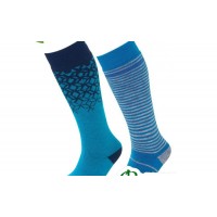 Термоноски лыжные детские Lorpen MERINO WOOL Ski 2-pack combo blue