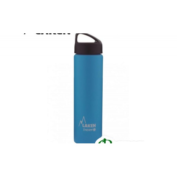 Термофляга Laken ST. STEEL THERMO BOTTLE 18/8 - 0,75L cyan