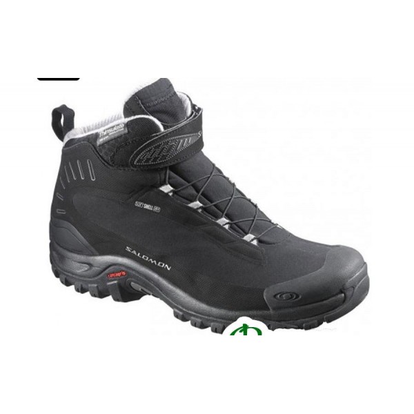 Ботинки зимние женские Salomon DEEMAX 3 TS WP W black/black/aluminium