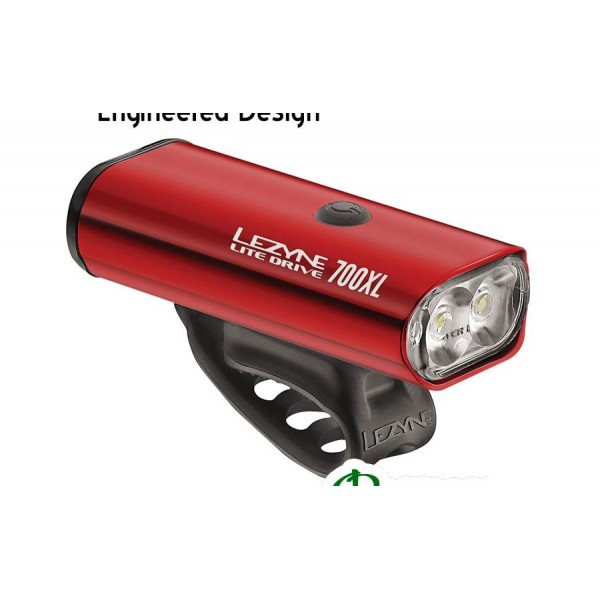 ФОНАРЬ велосипедный передний Lezyne LITE DRIVE 700 XL красный