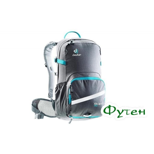 Велосипедный рюкзак Deuter BIKE I 20 graphite-petrol