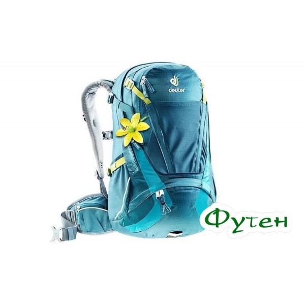 Жіночий велорюкзак Deuter TRANS ALPINE 28 SL arctic-petrol