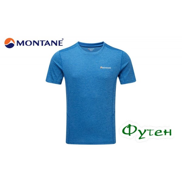 Футболка чоловіча Montane DART T-SHIRT electric blue