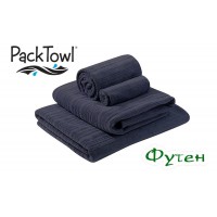 Полотенце походное быстросохнущее PackTowl LUXE Hand 42х92 см deep sea - L