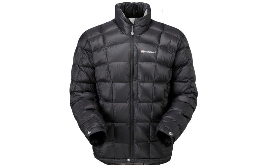 Куртка пуховая Montane ANTI-FREEZE black/graphite lining M