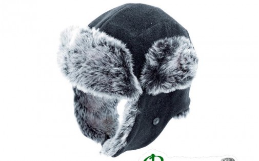 Шапка зимняя Viking RUSSIAN HAT черная