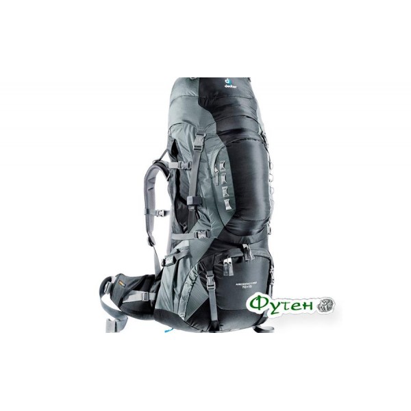 Туристический рюкзак Deuter AIRCONTACT PRO 70+15 black-titan