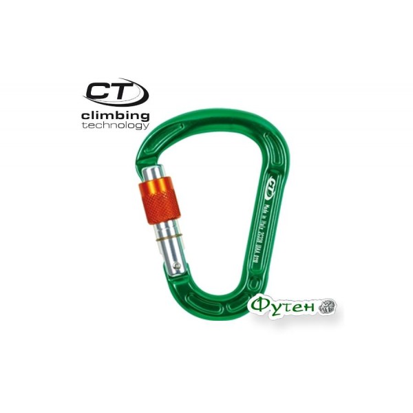 Карабин Climbing Technology CONCEPT HMS SG screw gate live green