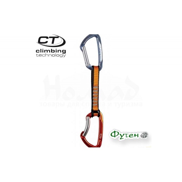 Оттяжка с карабинами Climbing Technology LIME SET NY 12 см anod