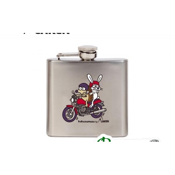 Фляга подарочная Laken Kukuxumusu HIP FLASK 150 ml. paquete 