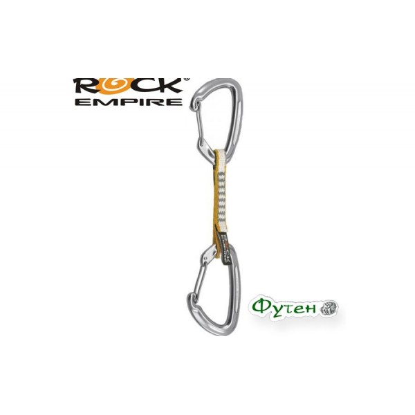 Оттяжка с карабинами Rock Empire WIRE SET 10 см anod