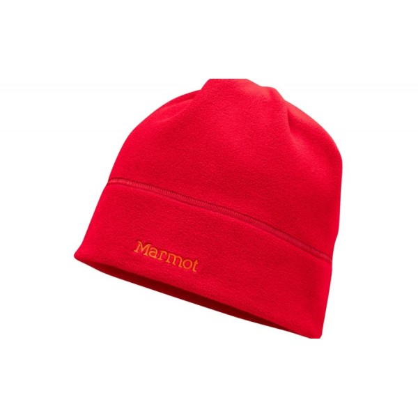 Шапка Marmot POWER FLEECE BEANIE red/green lime