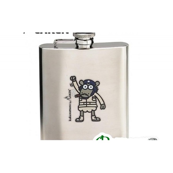 Фляга подарочная Laken Kukuxumusu HIP FLASK 230 ml. ernesto