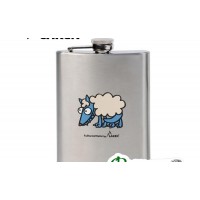 Фляга подарочная Laken Kukuxumusu HIP FLASK 230 ml. lobo