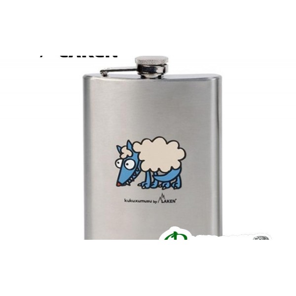 Фляга Laken Kukuxumusu HIP FLASK 230 ml. lobo