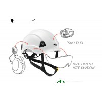 Каска для промальпа Petzl VERTEX BEST red