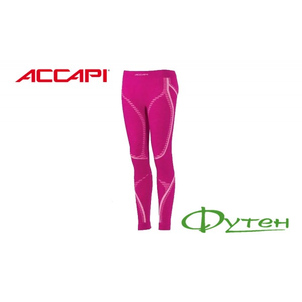 Термоштаны женские Accapi ERGOWOOL fuxia/white