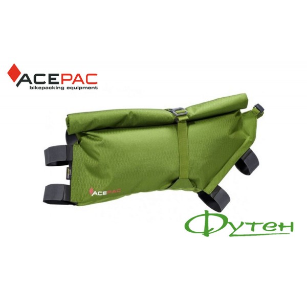 Велосумка под раму Acepac Roll Frame bag L green