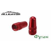 Колпачки на ниппель Alligator PRESTA VALVE CAP красный