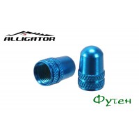 Колпачок на ниппель Alligator SCHRADER VALVE CAP синий