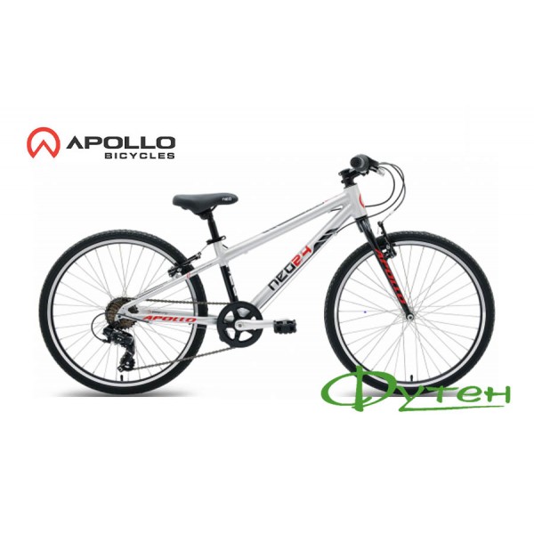 Велосипед Apollo 24" NEO 7S BOYS чорний/червоний