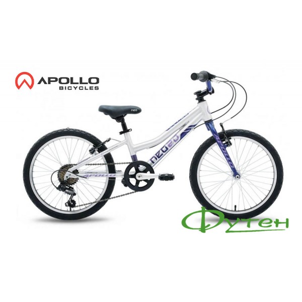 Велосипед Apollo 20 NEO 6S GIRLS синій/бузковий