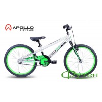 Велосипед Apollo 20 NEO BOYS черный/салатовый