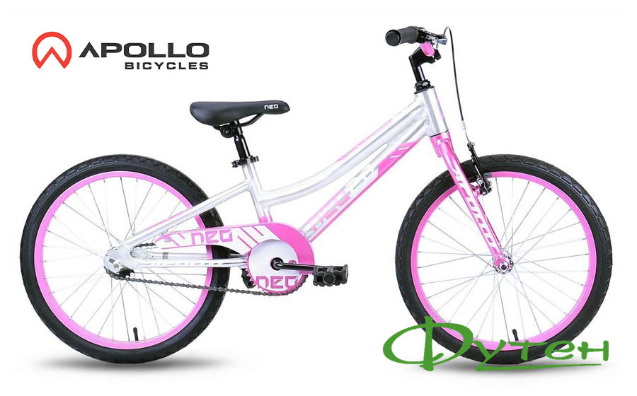 Велосипед Apollo 20 NEO GIRLS рожевий/білий