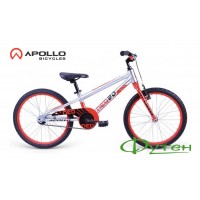 Детский велосипед Apollo 20 NEO BOYS красный/черный