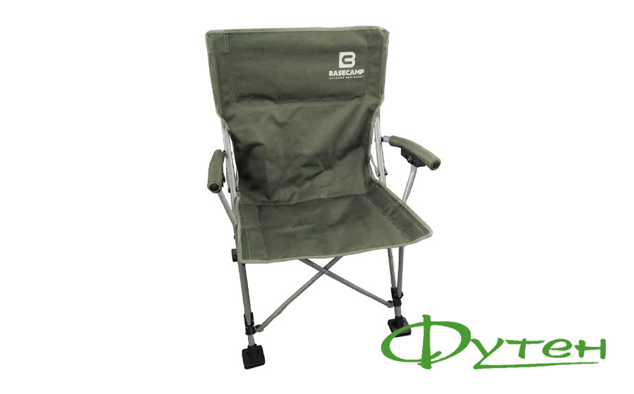 Кресло кемпинговое Base Camp STATUS olive green