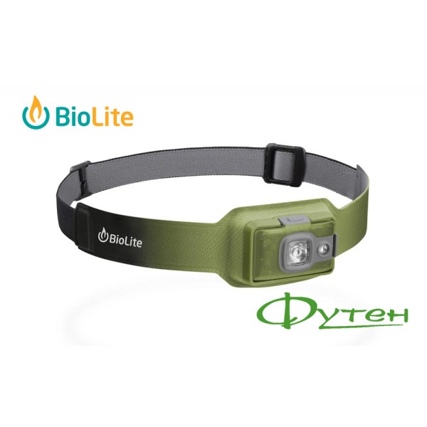 Ліхтарик налобний Biolite HEADLAMP 200 moss green