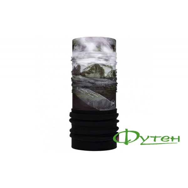 Повязка Buff MOUNTAIN COLLECTION POLAR 3 cime black