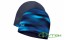 Шапка Buff MICROFIBER REVERSIBLE HAT shading blue