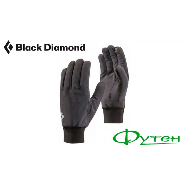 Рукавички Black Diamond LIGHTWEIGHT SOFTSHELL GLOVES smoke