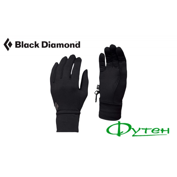 Рукавички Black Diamond LIGHTWEIGHT SCREENTAP GLOVES black