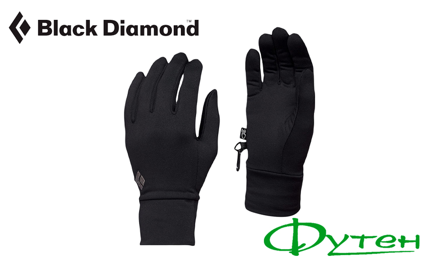 Перчатки Black Diamond LIGHTWEIGHT SCREENTAP GLOVES black